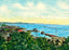 Harbor from Battery Park Burlington in 1907 Art Print (7 Sizes)