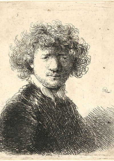 Bust of an Old Man with a Flowing Beard, the Head Bowed 1630 Print (6 Sizes)