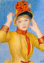 Bust of a Woman (Yellow Dress) 1883 by Pierre-Auguste Renoir Art Print (6 Sizes)