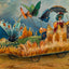 Butterfly Float Houston Carnival 1907 Art Print (7 Sizes) - Reproduction