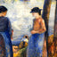 By the Water Art Print 1881 Painting by Camille Pissarro (6 Sizes) - Acid Free