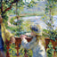 By the Water (Near the Lake) 1880 by Pierre-Auguste Renoir Art Print (6 Sizes)