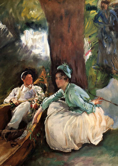 By the River 1888 Painting by John Singer Sargent Fine Art Print (6 Sizes)