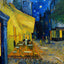 Café Terrace at Professional Art Print Night by Vincent van Gogh (6 Sizes)