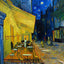 Café Terrace at Professional Art Print Night by Vincent van Gogh (6 Sizes)