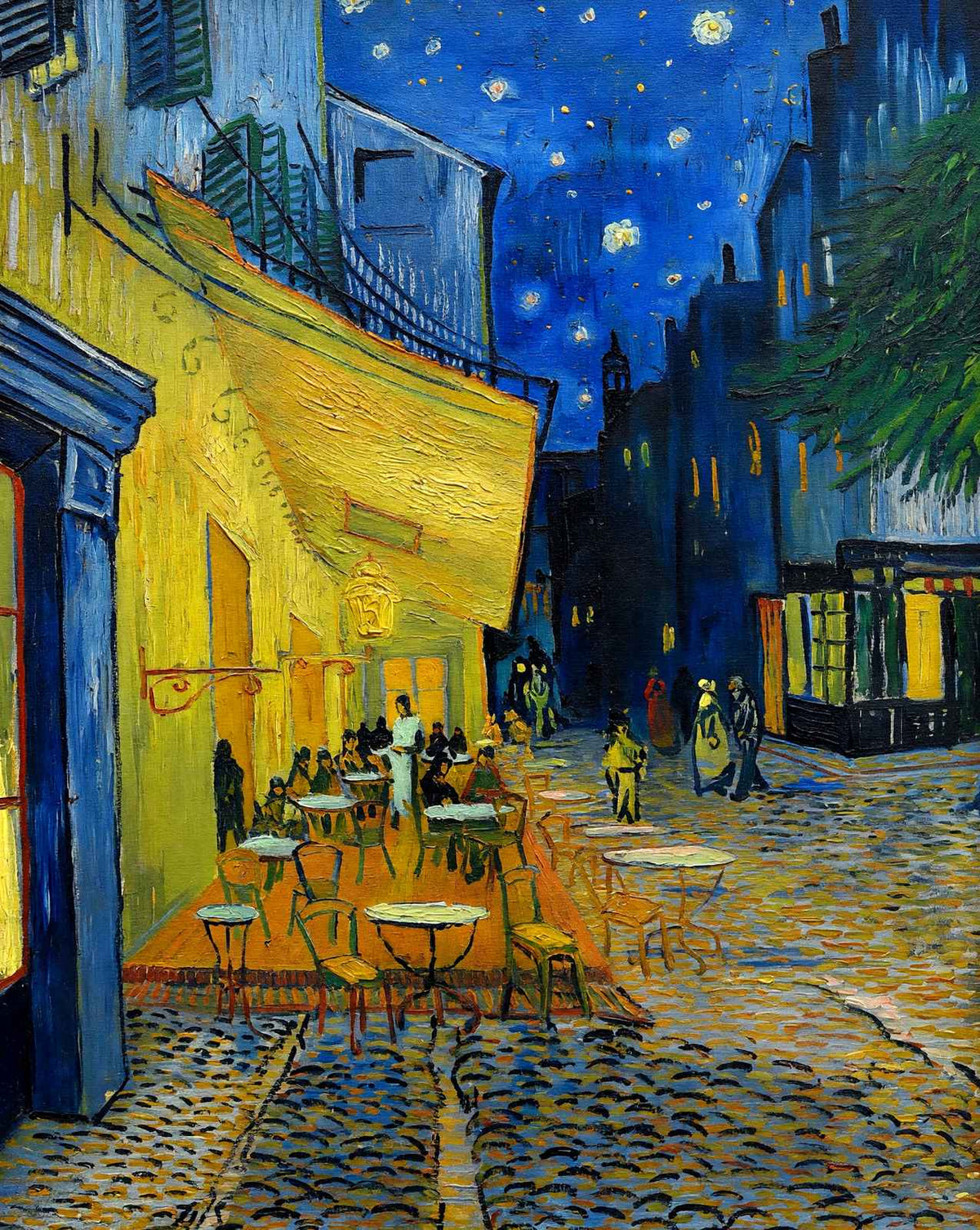 Café Terrace at Night fine art print by Vincent van Gogh