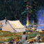 Camping at Lake O-Hara 1916 by John Singer Sargent Fine Art Print (6 Sizes)
