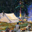 Camping at Lake O-Hara 1916 by John Singer Sargent Fine Art Print (6 Sizes)