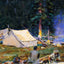 Camping at Lake O-Hara 1916 by John Singer Sargent Fine Art Print (6 Sizes)