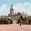 Cambridge Hospital Aldershot in 1904 Vintage Print (7 Sizes) - Premium Print