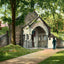 McKinley Vault West Lawn Cemetery Canton in 1907 Vintage Print (7 Sizes)