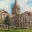 The Capitol Atlanta Vintage Print (7 Sizes) - Premium Print