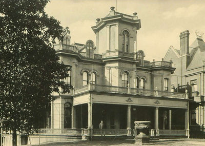 Capital City Club Atlanta in 1905 Vintage Print (7 Sizes) - Acid Free