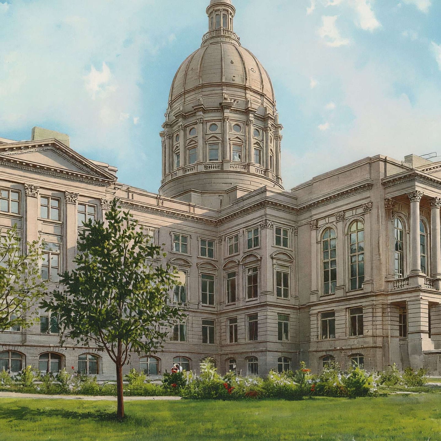 The Capitol Atlanta in 1905 Vintage Print (7 Sizes) - Retouched