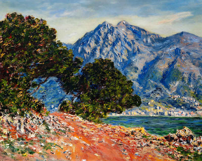 Cap Martin painting by Claude Monet (1884)