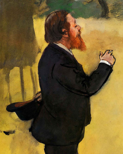 Carlo Pellegrini painting by Edgar Degas (1877)
