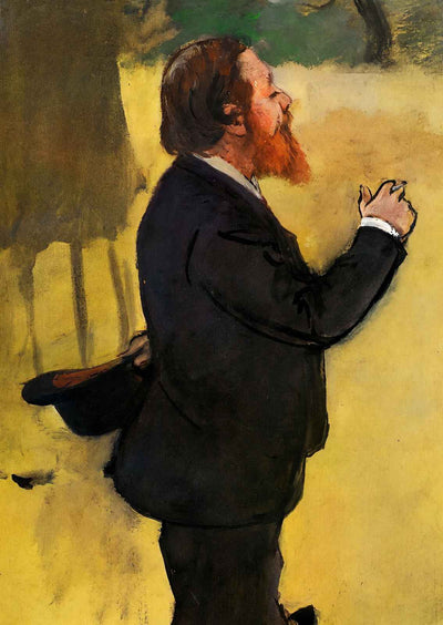 Carlo Pellegrini Art Print 1877 Painting by Edgar Degas (6 Sizes) - Enhanced