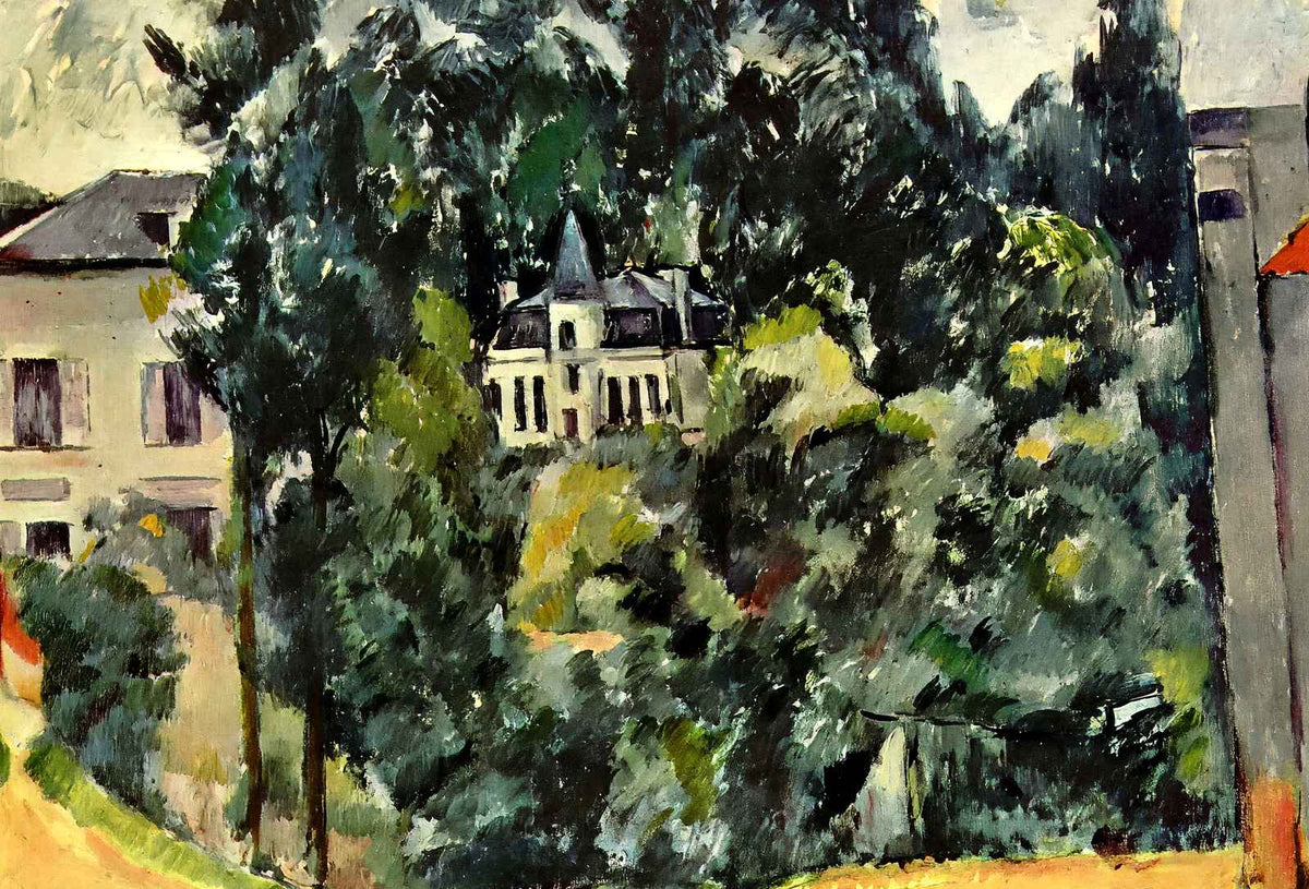 Castle of Marines Art Print 1890 Painting by Paul Cezanne (6 Sizes)