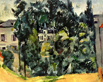 Castle of Marines art print by Paul Cezanne (1890)