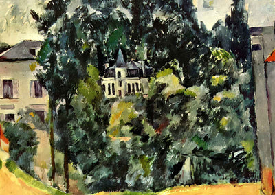 Castle of Marines Art Print 1890 Painting by Paul Cezanne (6 Sizes)