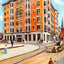 Cawthon Hotel Mobile Alabama in 1909 Vintage Print (7 Sizes) - Restored
