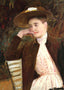 Celeste in a Brown Hat 1891 Painting by Mary Cassatt Art Print (6 Sizes)