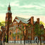 Central High School Canton Ohio in 1907 Vintage Print (7 Sizes) - Acid Free