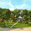 Central Park Jacksonville Illinois in 1905 Vintage Print (7 Sizes) - Restored