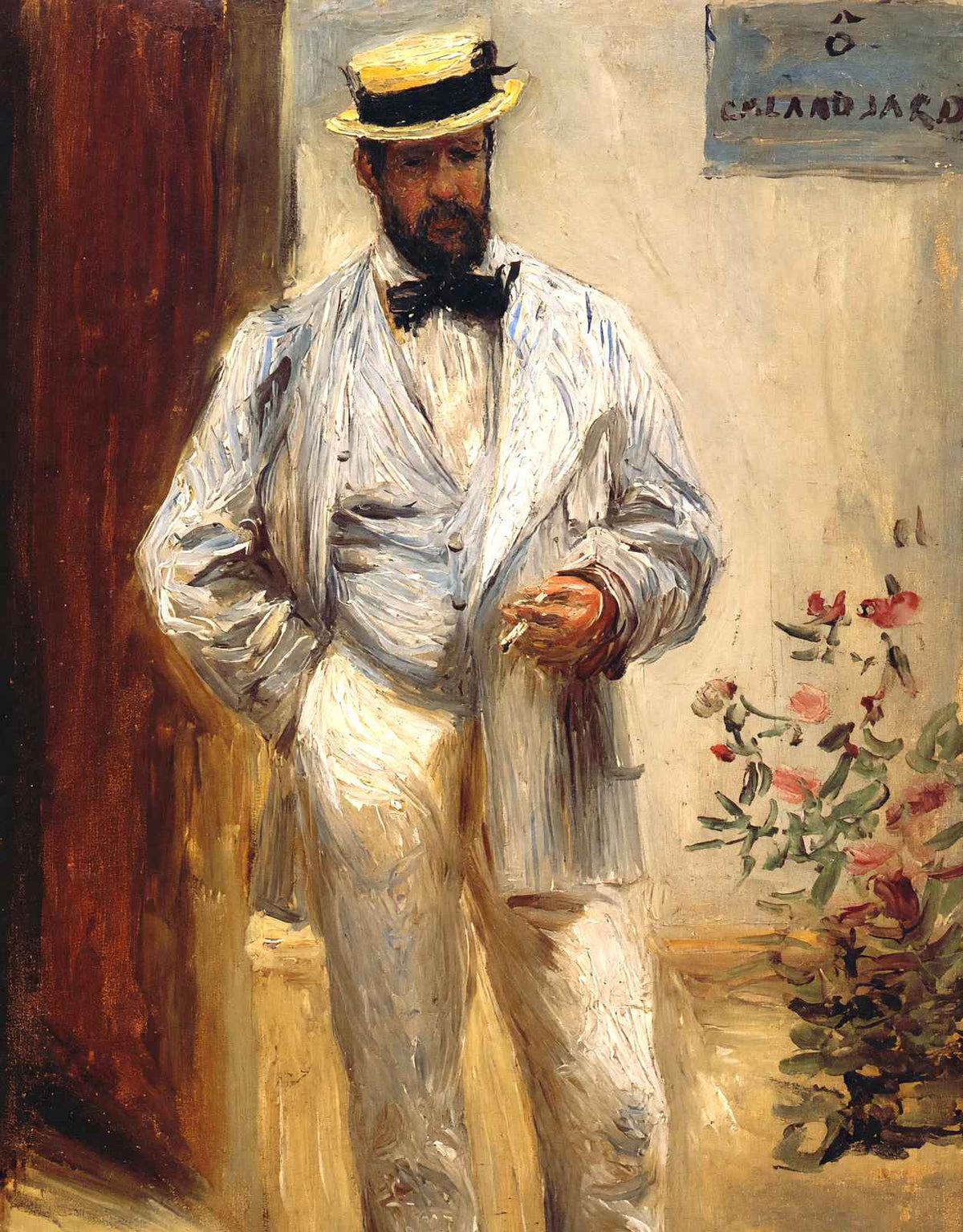 Charles Le Coeur Art Print 1874 Painting by Pierre-Auguste Renoir (6 Sizes)