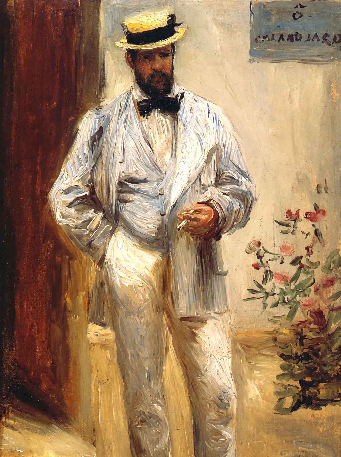 Charles Le Coeur Art Print 1874 Painting by Pierre-Auguste Renoir (6 Sizes)