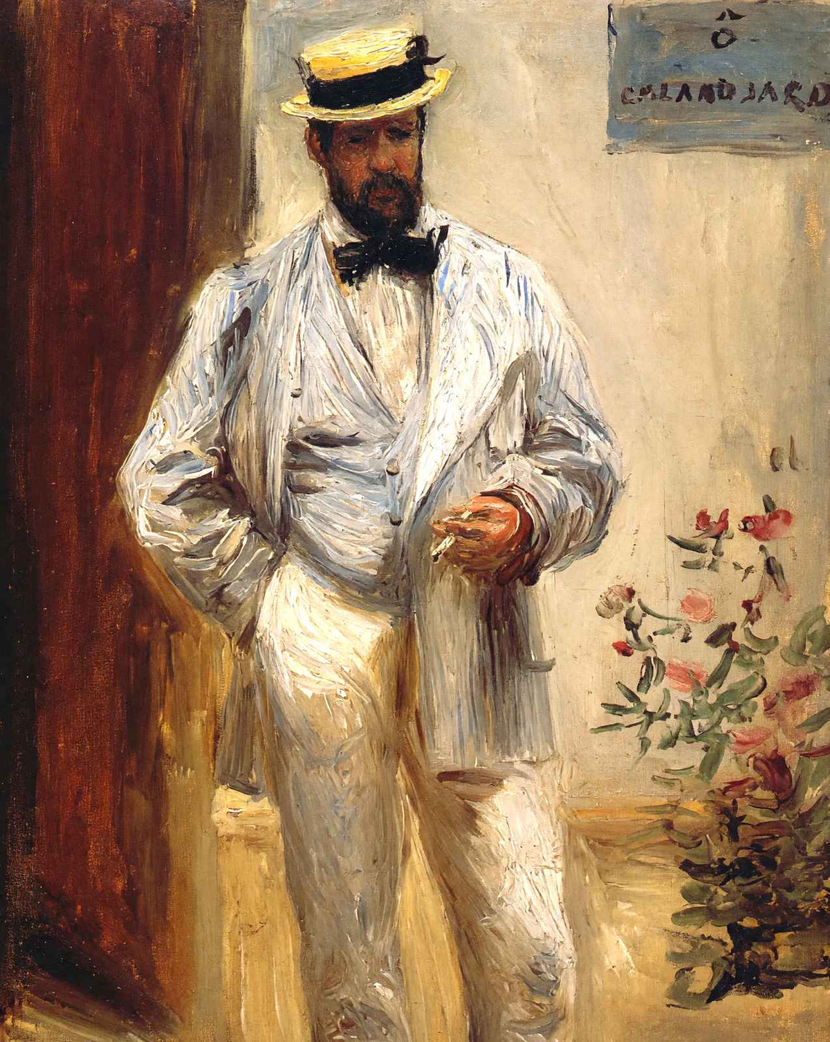 Charles Le Coeur fine art print by Pierre-Auguste Renoir (1874)