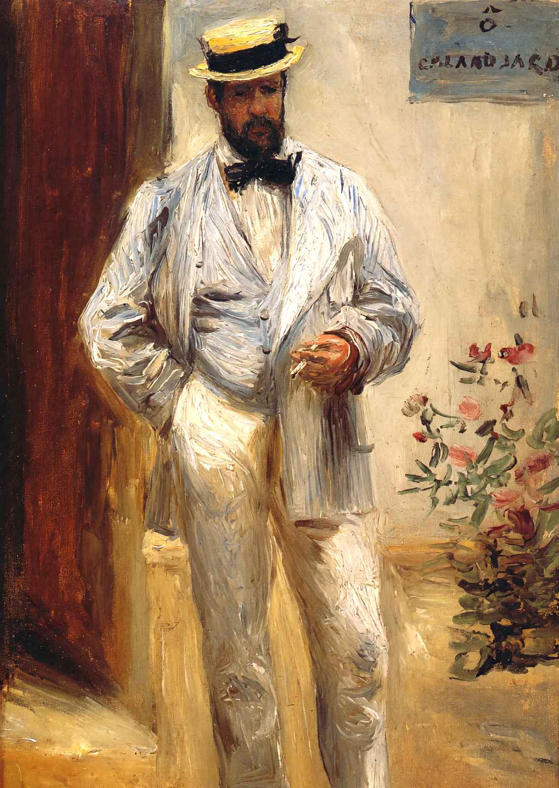 Charles Le Coeur Art Print 1874 Painting by Pierre-Auguste Renoir (6 Sizes)