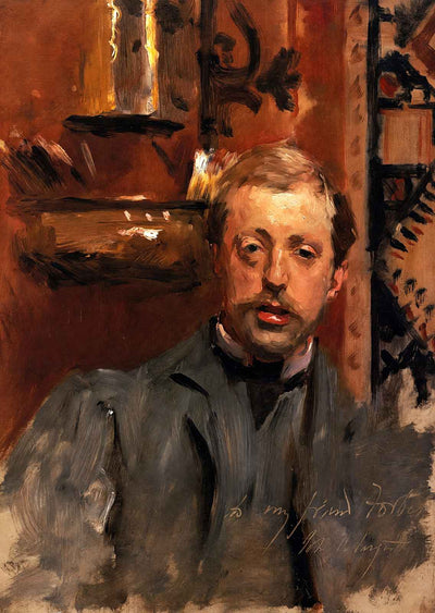 Charles Stuart Forbes 1883 Painting by John Singer Sargent Art Print (6 Sizes)