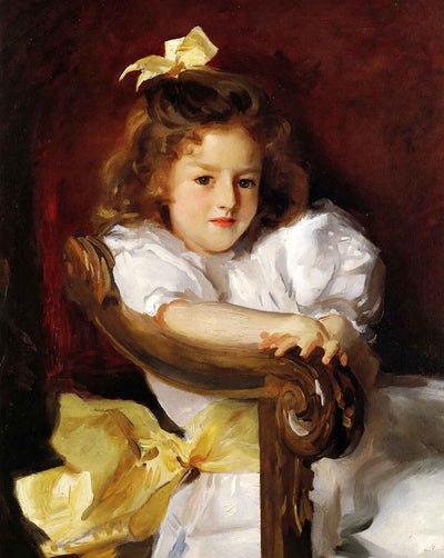 Charlotte Cram art print by John Singer Sargent (1900)