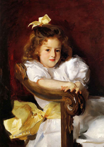 Charlotte Cram Art Print 1900 Painting by John Singer Sargent (6 Sizes)