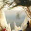 Chalk Cliffs on Rugen 1819 by Caspar David Friedrich Fine Art Print (6 Sizes)