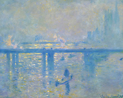 Charing Cross Bridge (1899) art print by Claude Monet (1899)