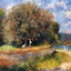 Chestnut Tree Blooming fine art print by Pierre-Auguste Renoir (1881)