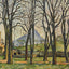 Chestnut Trees at the Jas De Bouffan Art Print 1887 by Paul Cezanne (6 Sizes)