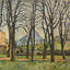 Chestnut Trees at the Jas De Bouffan fine art print by Paul Cezanne (1887)