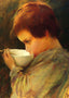 Child Drinking Milk 1868 Painting by Mary Cassatt Art Print (6 Sizes)