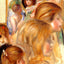 Children`s Heads Fine Art Print Painting by Pierre-Auguste Renoir (6 Sizes)