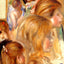 Children`s Heads Fine Art Print Painting by Pierre-Auguste Renoir (6 Sizes)