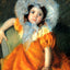 Child in Orange Dress Fine Art Print 1902 Painting by Mary Cassatt (6 Sizes)