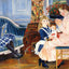Children`s Afternoon at Wargemont (Marguerite) 1884 Art Print (6 Sizes)