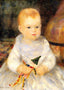 Child with Punch Doll 1875 by Pierre-Auguste Renoir Fine Art Print (6 Sizes)