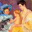 Children Playing with a Cat art print by Mary Cassatt (1908)