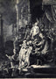 Christ Before Pilate 1636 Drawing by Rembrandt Fine Art Print (6 Sizes)