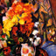 Chrysanthemums Fine Art Print 1898 Painting by Paul Cezanne (6 Sizes)