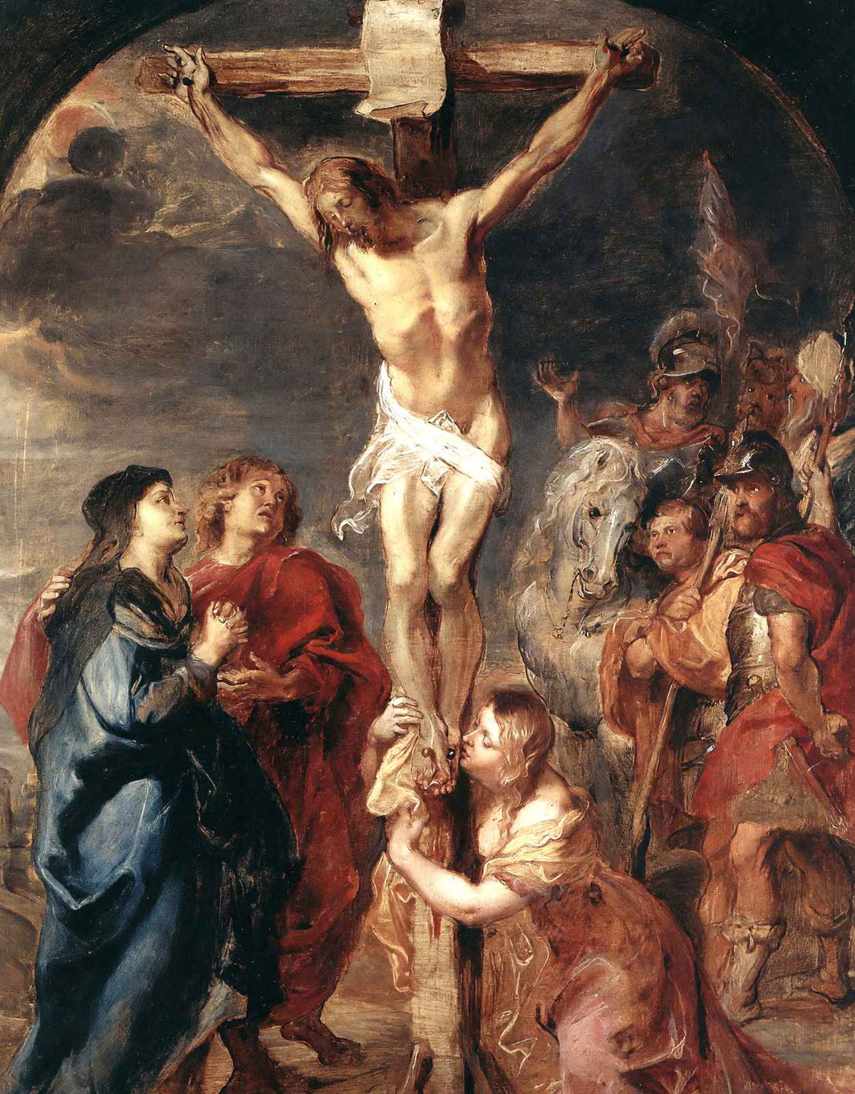 Christ on the Cross Art Print Painting by Peter Paul Rubens (6 Sizes)